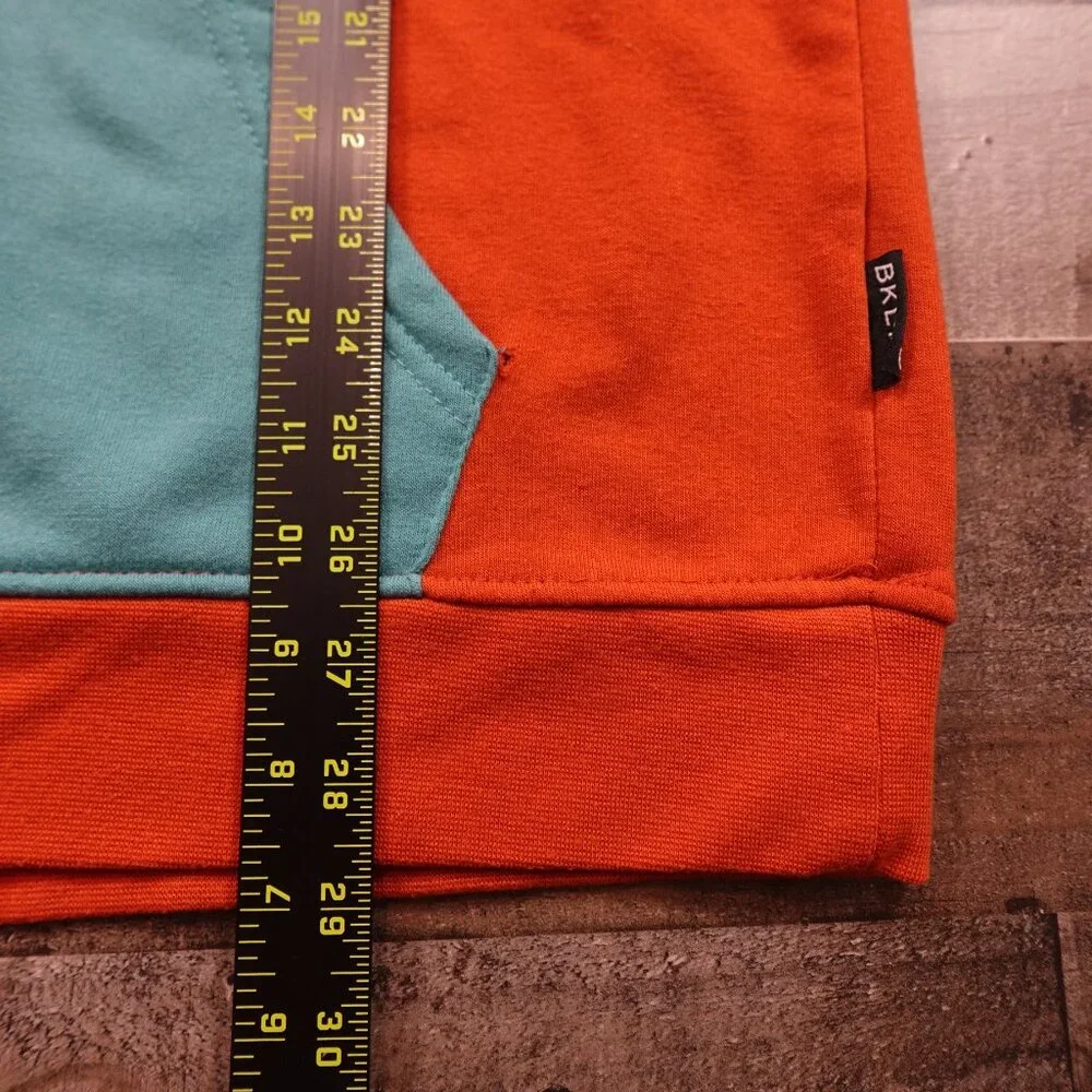 Brooklyn Cloth Colorblock Hoodie XL – “Go Outside” Graphic - Picture 9 of 14